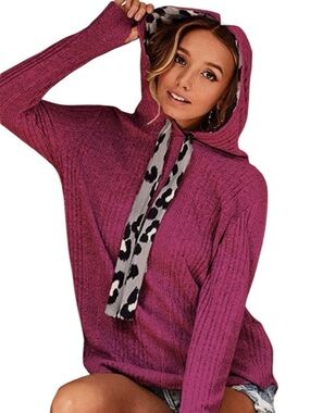 051:  BIBI NEW HOODIE BERRY (H10)